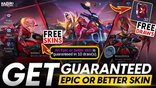 HOW TO GET GUARANTEED EPIC OR BETTER SKIN FROM THE DUCATI EVENT  32 FREE TOKENS  LEOMORD DUCATI [upl. by Lednik]