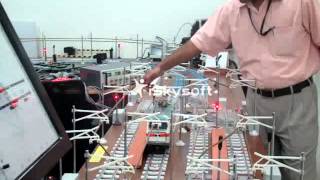 Rail Signalling Working Model  V Home signal and main line starter signal operation explained [upl. by Sianna]