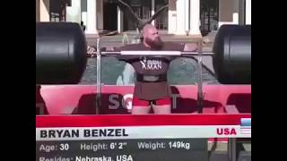 Bryan Benzel is so strong guy [upl. by Bandler]