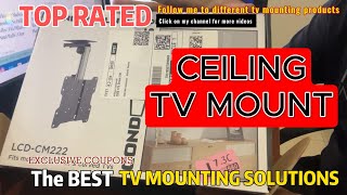 Upgrade Your Space Condomounts Fold Up Ceiling TV Mount Review [upl. by Koenig]