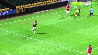 Arsenals Benik Afobe Scores Against Norwich City [upl. by Leontyne]