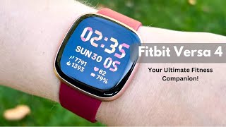 Fitbit Versa 4 The Smartwatch That Tracks Your Whole Health [upl. by Mikol]