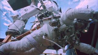 Space Walk 3 quotSTS  125 Missionquot HUBBLE 3D  Leo DiCaprio narrates [upl. by Hayifas]