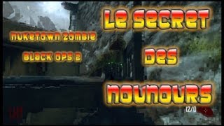 le secret des nounours sur nuketown zombie  BLACK OPS 2  DUB GAMES [upl. by Nahgeam]