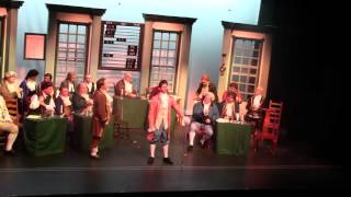 Molasses to Rum from 1776 sung by James Myers as Edward Rutledge [upl. by Vlad724]