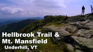 Distant Adventures Hiking Hellbrook Trail to Mt Mansfield Summit  Underhill VT [upl. by Romelle371]