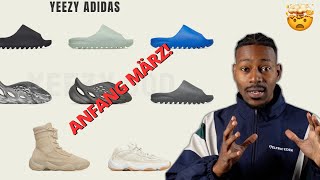 ⚠️ GELEAKT ⚠️ ADIDAS bringt YEEZY SNEAKER UND SLIDES IM MÄRZ  mubiix [upl. by Lail600]