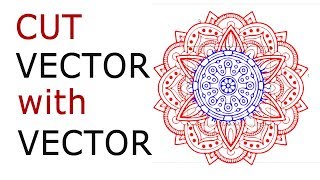 Cutting one vector with another vector just like a Cookie Cutter [upl. by Cornell555]