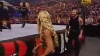 WWE Raw The Undertaker w Sara amp DDP brawl [upl. by Cirdla]