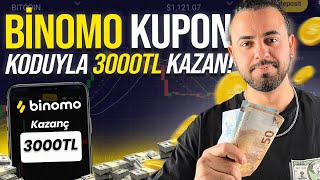 BİNOMO KUPON KODUYLA EXTRA KAZANÇ NASIL SAĞLANIR BİNOMO İLE İNTERNETTEN PARA KAZANMA 2024 [upl. by Hakan]