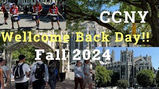 CCNY Wellcome Back day for Fall2024 citycollege ccny harlem hamilton cuny [upl. by Romo]