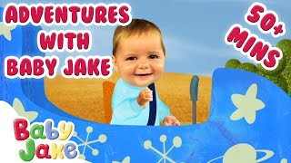 BabyJakeofficial  ADVENTURES With Baby Jake 🔎👶  50 Mins  Yacki Yacki Yoggi [upl. by Ellga63]