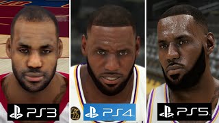 NBA 2K  PS5 vs PS4 vs PS3 Graphics and Gameplay Comparison [upl. by Indira]