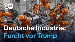 In der deutschen Wirtschaft wächst die Sorge vor der Wiederwahl von Donald Trump  DW Nachrichten [upl. by Karli]