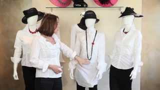 quotFashion Tips Wearing White Blouses Tutorial [upl. by Mcmillan]