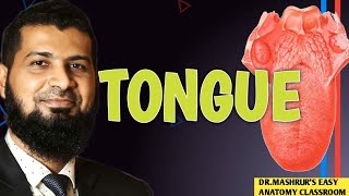 TONGUE ANATOMY 👅 ANATOMY OF TONGUE  BANGLA [upl. by Novahs]