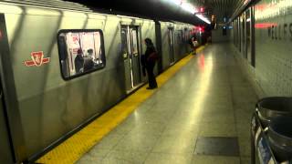 TTC  20112012 Bombardier Toronto Rocketquot 54815486 and 55215526 At Wellesley Station [upl. by Greenleaf170]