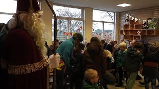 Sinterklaasfeest 2023 binnenkomst Sint [upl. by Ddahc]