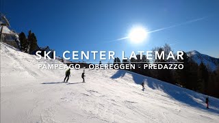 SKI CENTER LATEMAR 4K [upl. by Anoit]