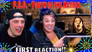 POD  Youth of the Nation Official Music Video THE WOLF HUNTERZ REACTIONS [upl. by Wiggins]