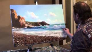 FREE Full video quotseascape with gullsquot painter Igor Sakharov [upl. by Nimzzaj]