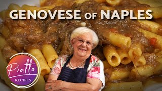 Pasta alla Genovese— Famous Ragù of Naples [upl. by Elohcin]