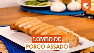 Lombo de porco assado — Receitas TudoGostoso [upl. by Lhary997]