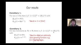 QIP2021  An Optimal Separation of Randomized and Quantum Query Complexity Pei Wu [upl. by Ysdnyl]