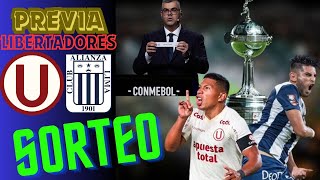 Sorteo Libertadores 2024  Previa Sorteo Alianza Lima y Universitario Conmebol Libertadores 2024 [upl. by Ttayh92]