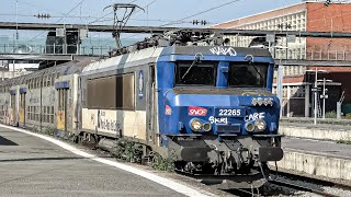 Train at Lille Flandres Station 4K [upl. by Adnahsed557]