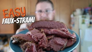 Whats Cookin Wednesday  Make at Home Pastrami  Fauxstrami [upl. by Garber]