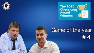 Danyyil Dvirnyy losing against Alexei Shirov  FIDE Online Olympiad 2020 [upl. by Erialcyram446]