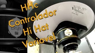 HHc CY12c Controlador Hi Hat  eDrum  Variável Similar Vh11 [upl. by Ayerim]