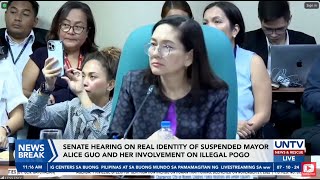 Senate Hearing on real identity of suspended Mayor Alice Guo and her involvement in illegal POGO [upl. by Slaohcin193]