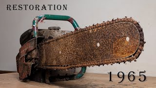 Rusty 2Stroke Engine Chainsaw Restoration [upl. by Eon752]