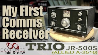 My first Communications Receiver the Trio JR500S aka Allied A2516 restoration pcbway [upl. by Cai343]