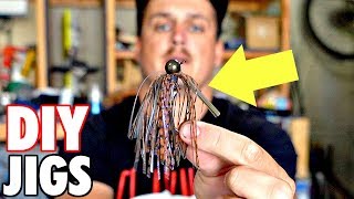 How to Make PERFECT Fishing Jigs  Start to Finish [upl. by Ettennahs338]