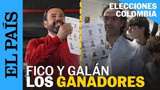 ELECCIONES COLOMBIA 2023  Fico y Galán se llevan la victoria  EL PAÍS [upl. by Lleumas]