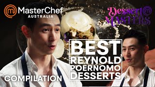 Best Reynold Poernomo Desserts  MasterChef Australia Dessert Masters  MasterChef World [upl. by Elaynad]