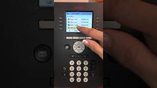 9611 Avaya Phone How To Add Contact amp Explain Presence [upl. by Divan]