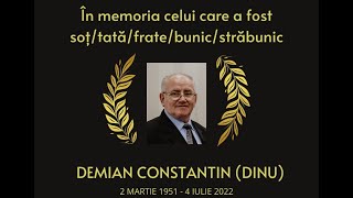 Serviciul de priveghi al fratelui DEMIAN CONSTANTIN DINU [upl. by Irvin]