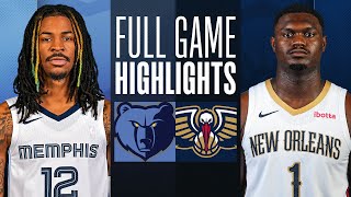 GRIZZLIES at PELICANS  FULL GAME HIGHLIGHTS  December 26 2023 [upl. by Ardnas]