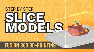 Slice your 3D prints directly in Fusion 360 [upl. by Ynnad]