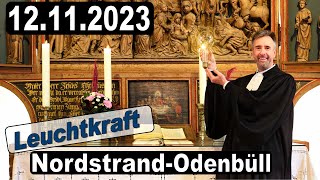 Evangelischer Gottesdienst NordstrandOdenbüll 121123 [upl. by Niemad]