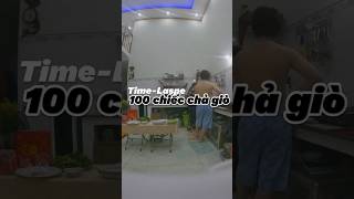 BTS video 100 chiếc chả giò của Kim Vương foodvietnam cooking chagio [upl. by Marlyn]