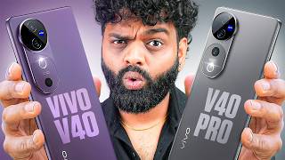 vivo V40 Pro vs vivo V40  Best Camera Smartphones [upl. by Anyotal]