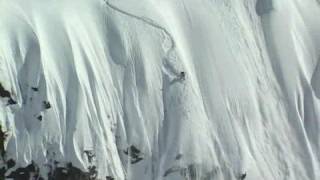 My Best and Scariest Helicpoter Drop on a snowboard [upl. by Natiha746]