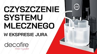 ☕️ Czyszczenie systemu mlecznego w ekspresie Jura  DECOFIRE [upl. by Ikilisav580]