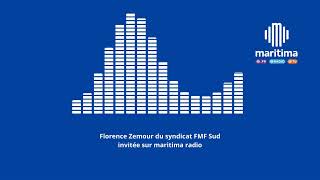 Arrêts maladie en hausse  Florence Zemour du syndicat FMF Sud invitée sur maritima radio [upl. by Ruphina637]