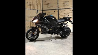 VENOM X18 50CC  AUTOMATIC MOTORCYCLE  MOPED  STREET LEGAL  WALK AROUND VIDEO  8559841612 [upl. by Wakerly732]